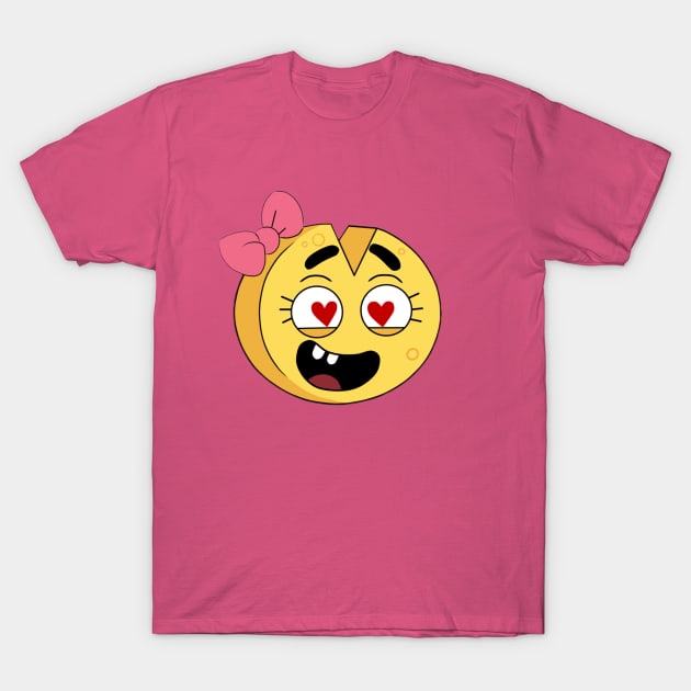 Cheese in Love ! T-Shirt by Little Cat